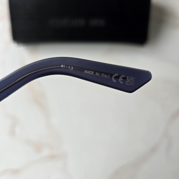 Dior DiorMidnight S1I Square Sunglasses, 53mm, Blue - Picture 5 of 11